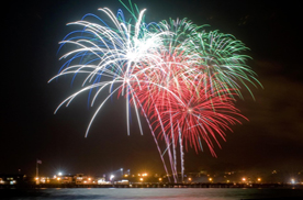 Fireworks in Santa Barbara